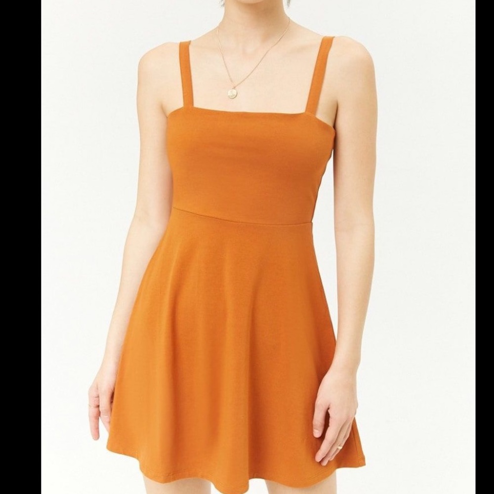 Forever 21 Tie-Back Skater Dress